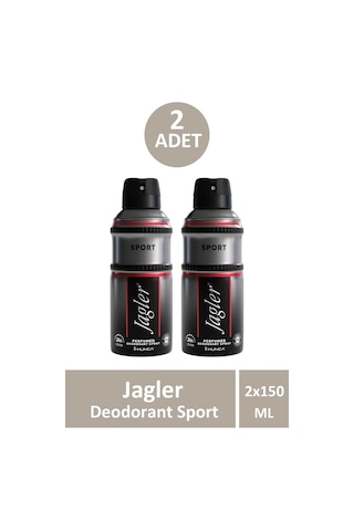 Jagler Sport Erkek Deodorant 2 x 150 ML