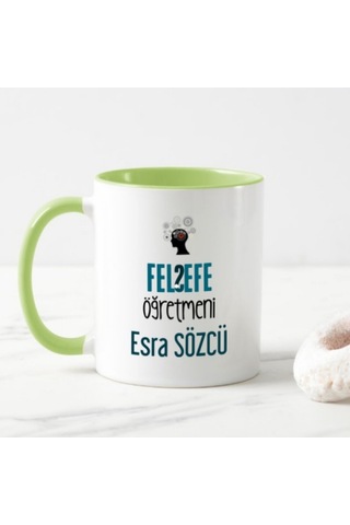 Kişiye Özel Felsefe Öğretmeni Kupa Bardak Ha11