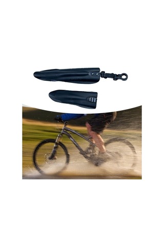 Pazly Ve Tamir Siyah Seti Ön Moda Homyl Bisiklet Arka Çamurluk Dx Siyah