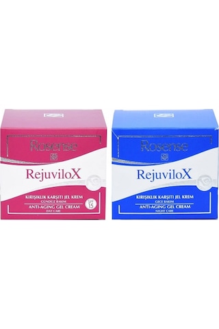 Rosense Rejuvilox Gündüz Bakım Jel Krem 50 ML + Gece Bakım Jel Krem 50 ML