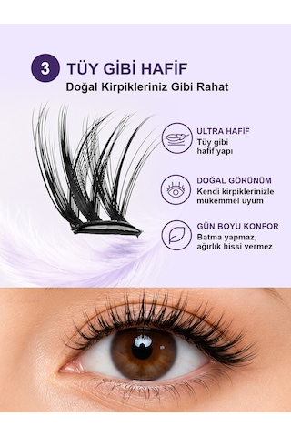 Kp1450 - Takma Kirpik Yasemin Teli Kendinden Yapışkanlı