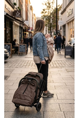 Bc Mamma Yeni Nesil Kabin Boy Bebek Arabası Seyahat Sistem Bagaj