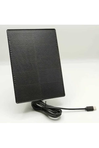 Besthome1 Dream011 Siyah Etfe Güneş Paneli 365 Gün Yüksek Verimli Kristal Silikon Güvenlik Kamerası Şarj Cihazı