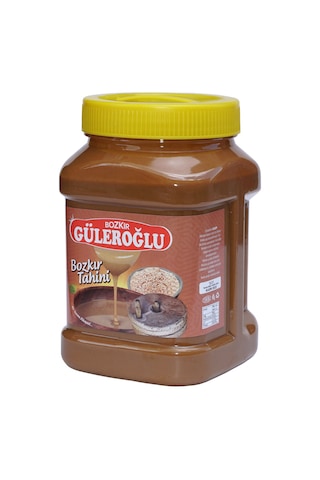 Güleroğlu Kepekli Bozkır Tahini Plastik Kutu Net 935 Gr