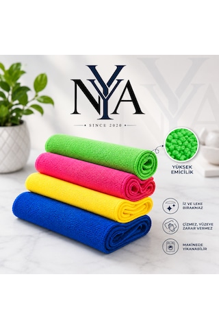 Nya Group Torpido Bakım Sütü 500 Ml + 4'lü Mikrofiber Bez Premium Araç Bakım Seti 1 adet