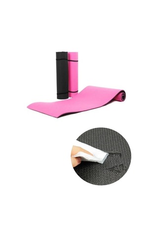 Mobee 6,5mm Taşıma Askılı Pembekamp Matı 150x50cm Pembe
