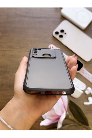 Redmi Note 8 Uyumlu Kamera Korumalı Darbeye Dayanıklı Renk Atmayan Keep Silikon Kılıf Siyah