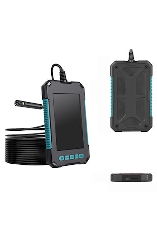 Nhr-19 Ekranlı Çift Kameralı 10 Mt Yılan Endoskop Hafıza Kart Des