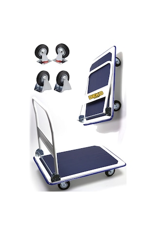 Deko Turkey Katlanır Malzeme Koli Yük Paket Taşıma Arabası 300kg