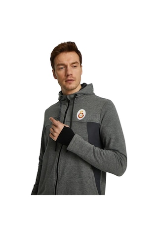 Galatasaray Lisanslı Umbro Gri Sweat Gri