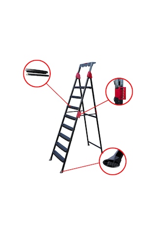 Perilla Comfort 7+1 Basamaklı Merdiven