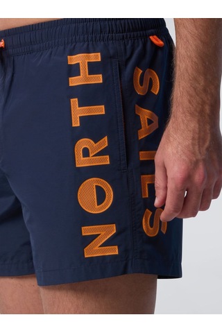 North Sails Basic Volley Cepli Erkek Deniz Şortu 36cm-33375 Lacivert