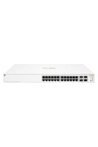Aruba 24port 195w Full Poe Instant On 1930-24g Jl683b Gıgabıt 4xsfp+ Yönetilebilir Switch Rackmount