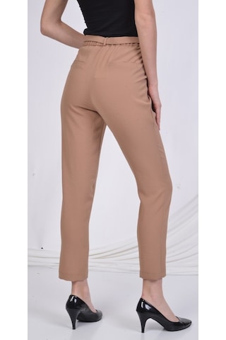Soralline Kadın Pantolon Aerobine Kumaş 1696 Gül Ten Ten Rengi