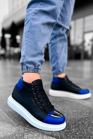 Ch267 Gbt Roma Mirror Erkek Bot Sıyah/sax Mavı Çok Renkli