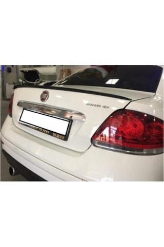 Spoiler Fiat Linea Bagaj Üzeri Çıta - Spoiler Pianoblack - Parlak Siyah + Çift Taraflı Bantlı 115 Cm