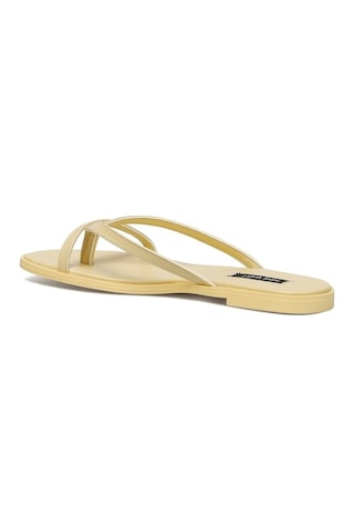 Nine West Umını 2Fx Kadın Düz Terlik-Sarı (536084035) Sarı