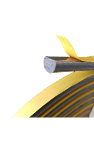 Atlastek Metal 7x15.mm/10.mt Kapı Pencere Fitil Conta Bant