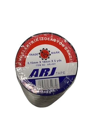 Arj Pvc Elektrik İzolasyon Bandı 10 Lu 0.15Mx18Mmx5Yds