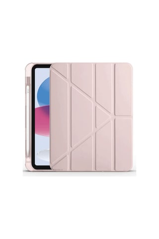 Cisteen Apple iPad Uyumlu A16 2025 10.9 11.nesil Kılıf Kalemlikli Standlı Sağlamtablet Kılıfı Kapaklı Kılıf