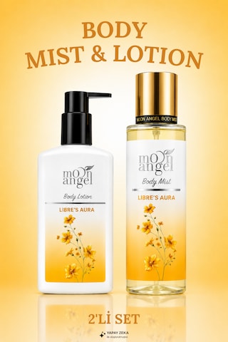 Kadın Vücut Spreyi + Vücut Lotion