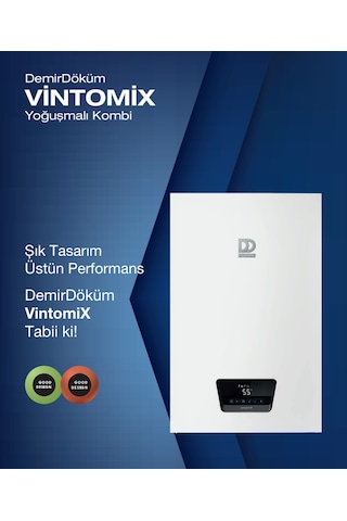 Demirdöküm Vintomix 24/24 Kw Tam Yoğuşmalı Kombi