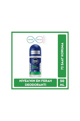 Nıvea Men Fresh Sensation Roll-on 50 Ml