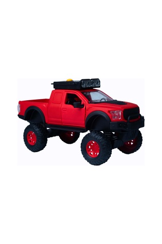 Zuzu Toys Wonstar Offroad Sesli Ve Işıklı 1:16 40165 Kırmızı Çok Renkli