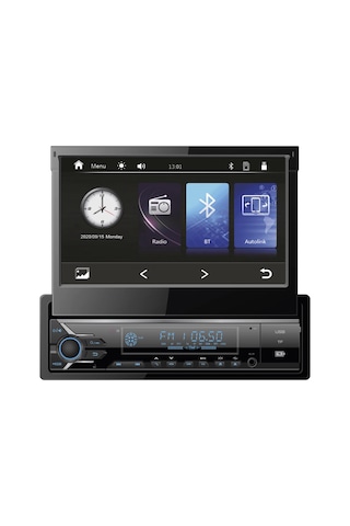 Jameson 7 İnç İndash Oto Teyp 4x60 Watt Usb/sd/fm Bluetooth Kamer