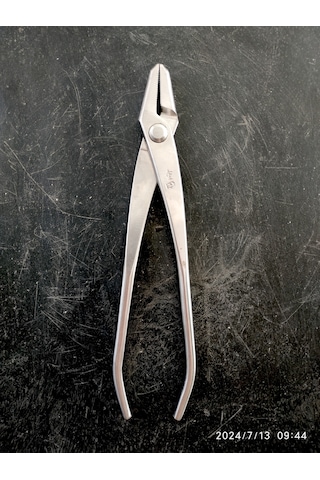 Omeniv Master İmzalı Karbon Çelik Makas Bonsai Telleme Pensesi