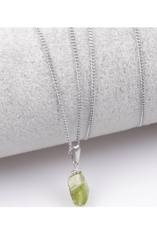 Zebercet Doğal Taş  Kolye Bronz