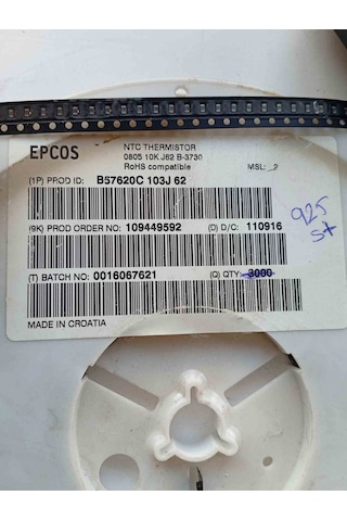 B57620c103j62 Epcos 10k 805 Ntc 23 Adet