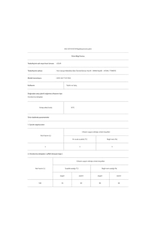 Uğur UDD 265 T D/S R63 Yatay Derin Dondurucu