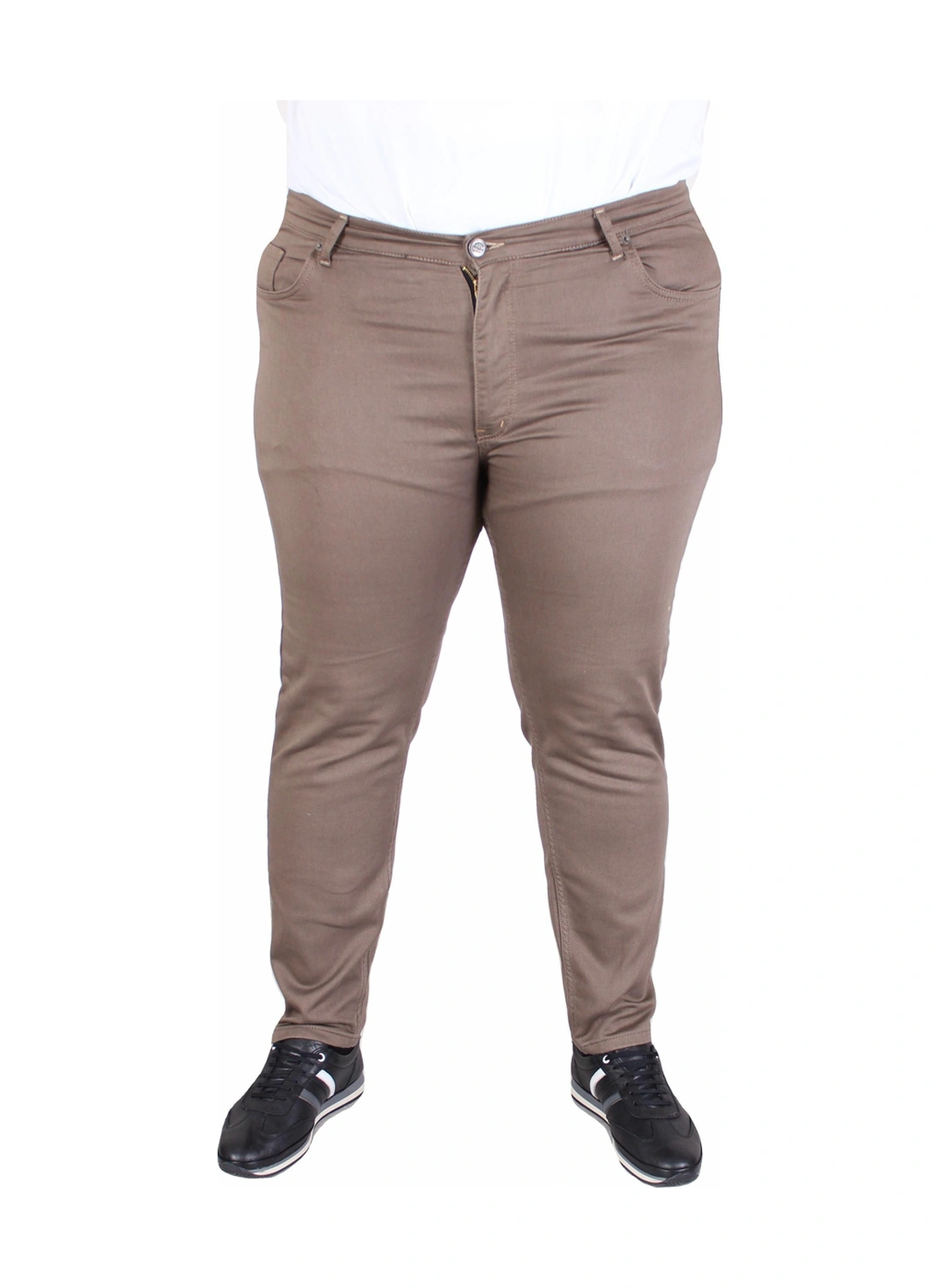 Moc Grande Mocgrande Büyük Beden Klasik 5 Cep Pantolon Venedik 11916 S.kahve S.kahve