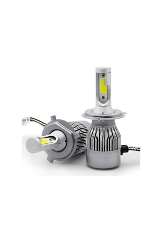 Supernova Buz Mavi H4 Simsek Etkili Zenon Cob Led Xenon Led Headl