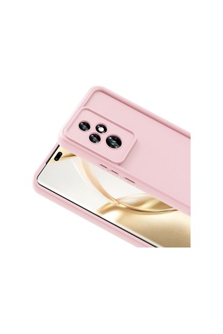 Ariatech Honor 200 Pro Kılıf Kamera Korumalı Ananas Kapak - Pembe Pembe