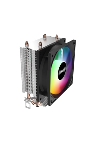 Excavator V90 9cm Rgb Kule Tipi Siyah İşlemci Soğutucu