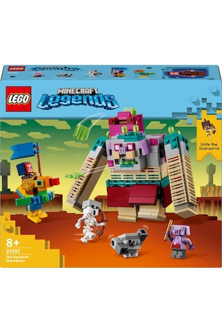 LEGO® Minecraft Legends Yiyici Karşılaşması 21257 8+ Yaratıcı Oyuncak Yapım Seti - 420 Parça