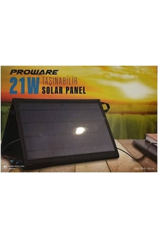 Proware 21 W Taşınabilir Solar Panel