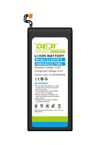 Samsung Uyumlu Galaxy Note 8 Batarya Deji