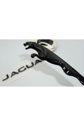 Dk Tuning Jaguar Panter Siyah Abs Bagaj Yazı Logo Oem Ürün