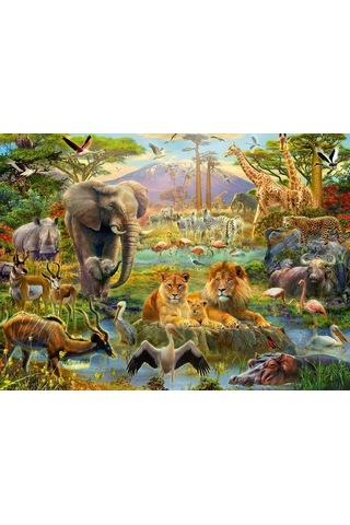 Ravensburger 200 Parça Puzzle Savanna 128914