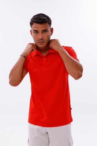 Nemonti Premium Penye Polo Yaka T-shırt Kırmızı