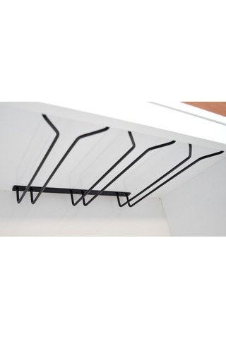 Siyah 3 Bölmeli V Bardaklık Kadehlik