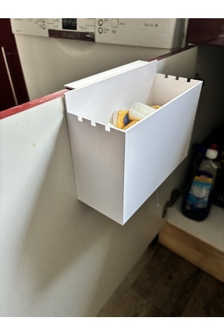 Buradabulabilirsin Evye Altı Modüler Düzenleyici Vidasız Dolap İçi Temizlik Malzemesi Organizeri Bbz Çok Renkli