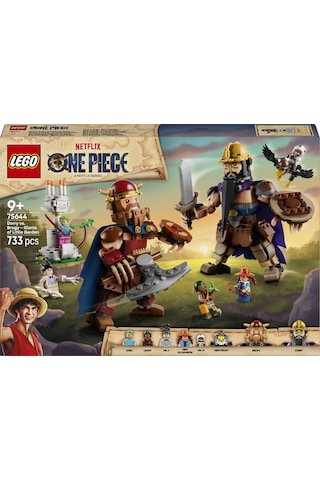 LEGO® ONE PIECE Dorry, Brogy’ye Karşı – Little Garden Devleri 75644 - 9+ için Figür İçeren Yaratıcı Oyuncak Yapım Seti (733 Parça)