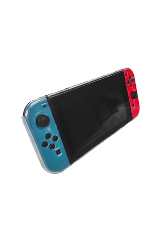 Nintendo Switch Sert Plastik Şeffaf Cihaz Koruyucu Kılıf