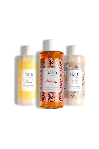 Duş Jeli Seti Liberty - Gold Aura - Vanilya 3 X 400 Ml