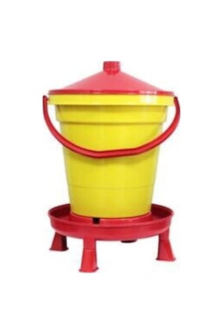 Otomatik 23 Litre Kova Şamandıralı Ayaklı Tavuk-kaz Suluk Üstten Dolum