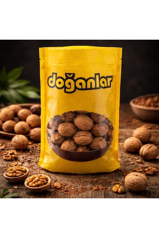 Kabuklu Ceviz 500 Gr. - İnce Kabuk Kolay Kırılan İçi Dolu İdeal Lezzet 500  G